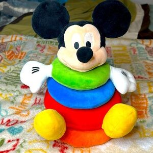 Disney Baby Soft Plush Ring Toss